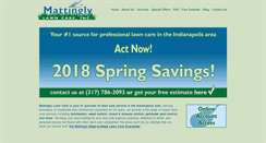 Desktop Screenshot of mattinglylawncare.com