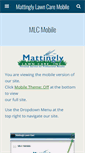 Mobile Screenshot of mattinglylawncare.com